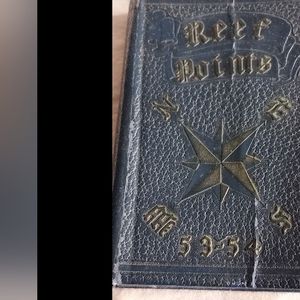 U.S. Naval Academy 1953-1954 Reef Points Annual Handbook of  Brigade Midshipmen